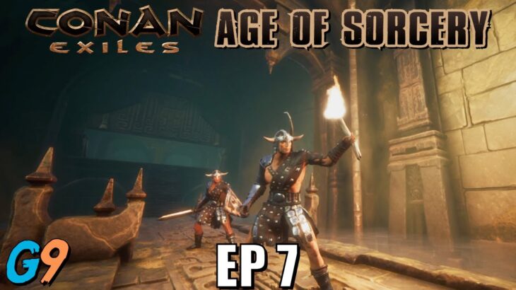 Conan Exiles Age of Sorcery EP7 – My First Dungeon (The Dregs)