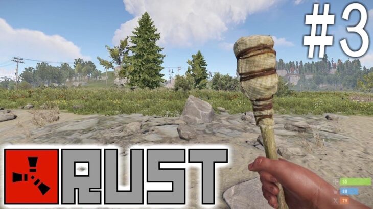 馬小屋作ったり空き巣するRUSTやるぞ！#03(#アモアス勢Rust)