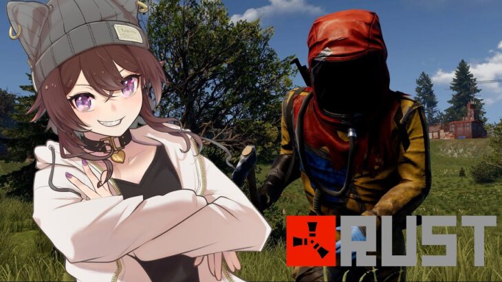 【RUST】丸石バトルロワイアルに優勝しにいく！！　#アモアス勢Rust