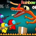 어몽어스 VS Rainbow Friends Roblox (Orange) #3 –  AMONG US ANIMATION Ep 10