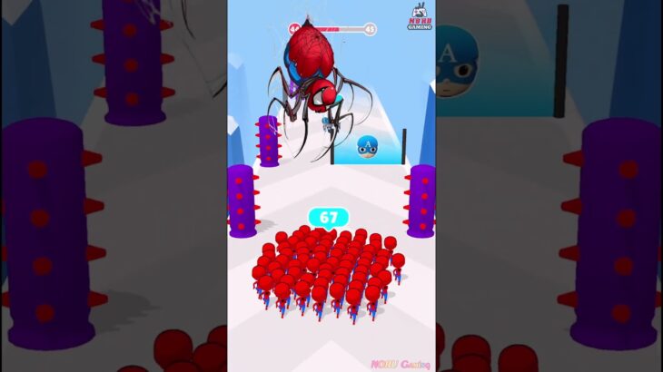Funny Crowd Hero Game #shorts #funnyvideo #amongus #fyp #games