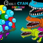 어몽어스 VS CYAN Rainbow Friends 2 | AMONG US ANIMATION 41