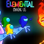 어몽어스 VS vs Elemental | FUNNY AMONG US ANIMATION