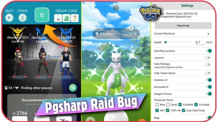 Pgsharp Raid Battle Bug | Raid Battle Bug in Pgsharp | Pokemon Go | Raid Battle Problem in Pgsharp