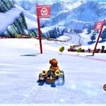 【ワリオスノーマウンテン】TA スタッフゴースト マリオカート8DX 攻略  MK8DX　”Mount Wario” Time Trial Mario Kart 8 Deluxe