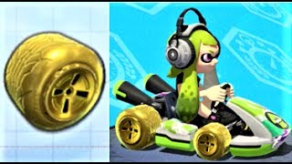 【ゴールドタイヤゲットの瞬間】 マリオカート8デラックス MK8DX　”Unlocking Gold Tires” Mario Kart 8 Deluxe