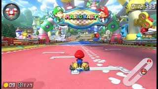 【ベビィパーク】TA スタッフゴースト マリオカート8DX 攻略  MK8DX　”Baby Park” Time Trial Mario Kart 8 Deluxe