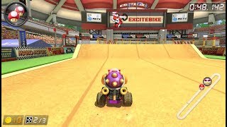 【エキサイトバイク】TA スタッフゴースト マリオカート8DX 攻略  MK8DX　”Excitebike Arena” Time Trial Mario Kart 8 Deluxe