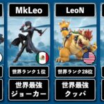 【スマブラSP】世界最強のキャラ使い達をまとめてみた