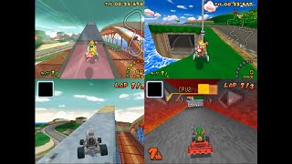 マリオカートDS リメイクで削除されたショートカット通路を復活させてみた