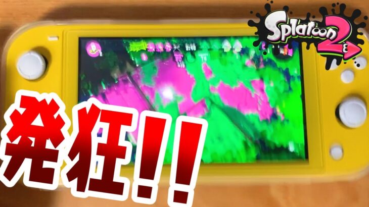 Switch Liteでスプラしたらヤバすぎたww【スプラトゥーン2】