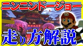 【解説】ルートが多すぎてややこしすぎる新コース”ニンニンドージョー”を紐解きます。【マリオカート8デラックス】# 1096