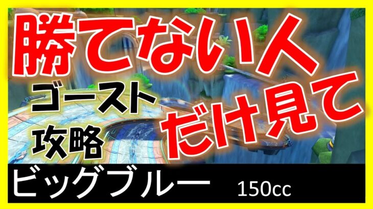 【ビッグブルー】スタッフゴースト攻略【マリオカート8デラックス】