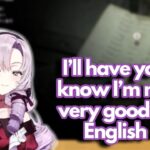 Salome Displays Her English Proficiency【ENG SUB/Nijisanji/Hyakumantenbara Salome 】