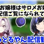 サロメお嬢様の初配信を見て反応するねいお嬢様【にじさんじ切り抜き/壱百満天原サロメ/新人ライバー】