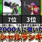 決定！？スプラ２最強スペシャルランキング！【スプラトゥーン２】【初心者】