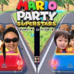 【マリオパーティ スーパースターズ】まりちゃんとパパがなかまわれでケンカ！　まりちゃん大激怒！　勝負の行方は？　爆笑ゲーム実況　教育【まりちゃんいずちゃんチャンネル】