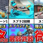 機動力に全振りしすぎたパブロの歴史を追ってみた！【スプラトゥーン2】【解説】