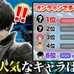 オンライン対戦の使用率キャラランクを作ればVIP到達が楽になる可能性について【スマブラSP】