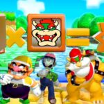 【スーパーマリオパーティ】ミニゲームマリオVsルイージVsクッパVsワリオ(最強COM｢たつじん」)