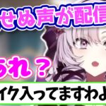 音声が配信にのってる事に気付かず恥ずかしい声を流してしまった壱百満天原サロメ【にじさんじ切り抜き／バイオハザード／BIOHAZARD】