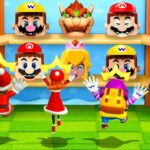 【マリオパーティスーパースターズ】ミニゲームマリオVsデイジーVsワリオVsルイージ(COM最強 たつじん)