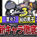 【ネタバレ注意】スプラ3で新登場した全キャラクターを徹底解説【スプラトゥーン3】