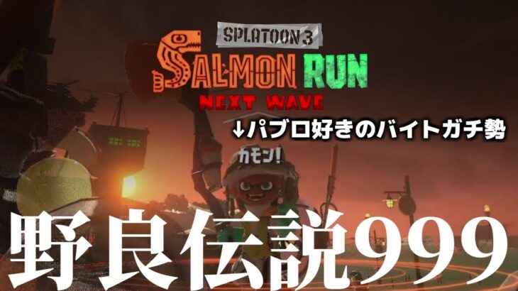 全ステ野良カンスト勢がパブロの使い方を極めたい配信【スプラトゥーン3/サーモンランNEXTWAVE】