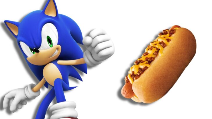 Sonic Characters and Their Favorite Foods #shorts