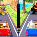 【スーパーマリオパーティ】ミニゲーム火のマリオVsワリオVsドンキーコングVsヨッシー(マスターCOM)