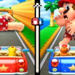 【マリオパーティ100ミニゲームコレクション】ミニゲームマリオVsデイジーVsピーチVsワルイージ(COM最強 たつじん)