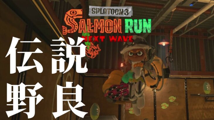 使いこなせば強い系のブキってなんかいいよね伝説野良【スプラトゥーン3/サーモンランNEXTWAVE】