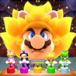 【マリオパーティスーパースターズ】ミニゲームでワイルドバトル!マリオVsピーチVsルイージVsロザリーナ(CPU最強 たつじん)