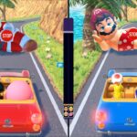 マリオvsカービィvsピーチvsソニック【マリオパーティ スーパースターズ】