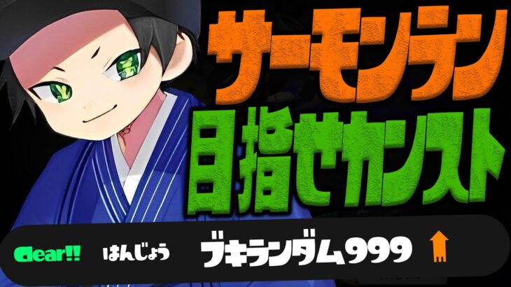 サーモンランでソロカンストを目指す放送　前編【スプラトゥーン3】