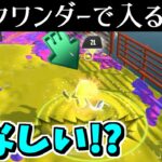 ショクワンダーでジャンプポイントに入ると悲しくなった【スプラトゥーン3】