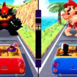 【マリオパーティスーパースターズ】ミニゲームピーチVsマリオVsロゼッタVsワルイージ(CPU最強 たつじん)