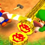 『3dsマリオパーティ100ミニゲームコレクション』ミニゲームマリオVsルイージVsピーチVsワリオ(マスターCOM)