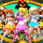 Super Mario Party – Princess and Prince Battles – Daisay and Rosalina vs Mario and Luigi