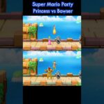 Super Mario Party – Who jumps higher than who – Prinecss vs Bowser