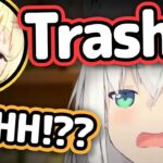 Watame Calls Fubuki “Trash” But Immediately Regrets It…【Hololive】