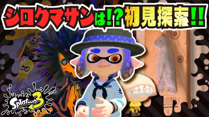 【初見】DLC「ハイカラシティ」実装!!! 探索しつつ小ネタ探し!!! 【#スプラトゥーン3】【#Splatoon3】