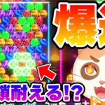 爆運が冴えわたる！4分越えのロングゲームで4連鎖を耐える超展開！！【6ボールパズル】