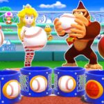 【スーパーマリオパーティ】ミニゲームマリオVsピーチVsドンキーコングVsズ乾いた骨は(COM最強 たつじん)