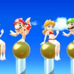 【スーパーマリオパーティ】マリオVsルイージVsピーチVsデイジーミニゲーム(最強CPU｢たつじん」)