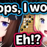 Sora Destroys Watame With 8 Moves In Gomoku (Five in a Row) 【ENG Sub Hololive】