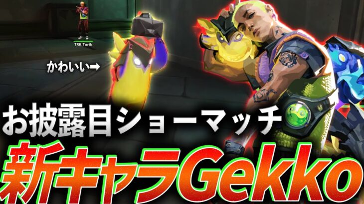 【かわいい】新キャラGekko、お披露目ショーマッチ！【VCT LOCK//IN Grand Final Day15 – Show Match】