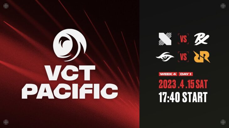 2023 VCT Pacific – League Play – Week 4 Day 1