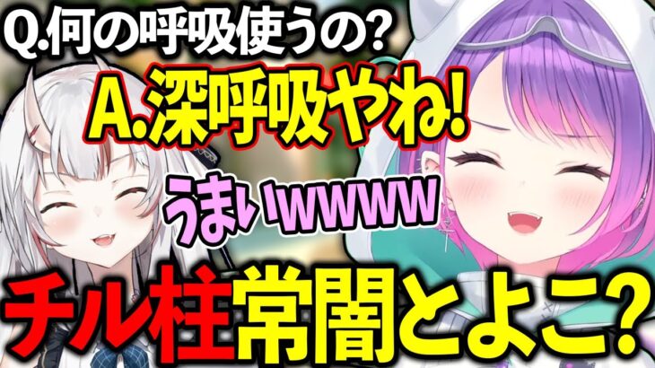 チル柱「常闇とよこ?」の天才的回答に爆笑するあやめちゃんとの仲良しヴァロwww【ホロライブ/常闇トワ様/百鬼あやめ/切り抜き】【ヴァロラント/VALORANT】