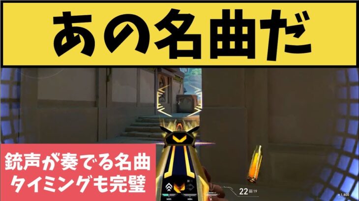 ■あの名曲だな！ 銃声が奏でるメロディーにぴったり合わせて倒すｗ サイファー踏んじゃったの瞬間がコチラ！【VALORANT】【クリップ集】